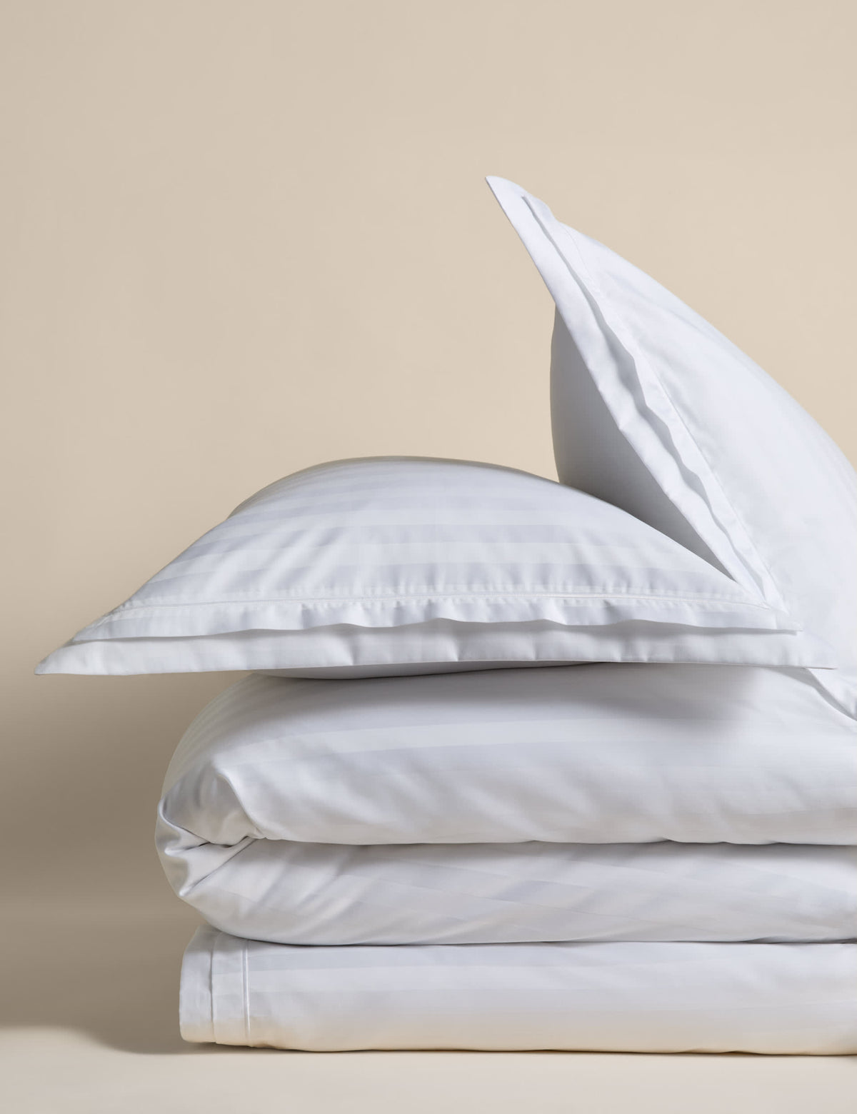 M&S Kelly Hoppen satin striped bedding set, imported from the UK