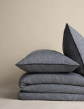 Pure linen chambray bedding set, UK version