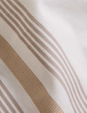 Pure cotton striped bedding set 180 thread count, UK version
