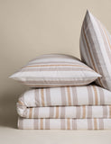 Pure cotton striped bedding set 180 thread count, UK version