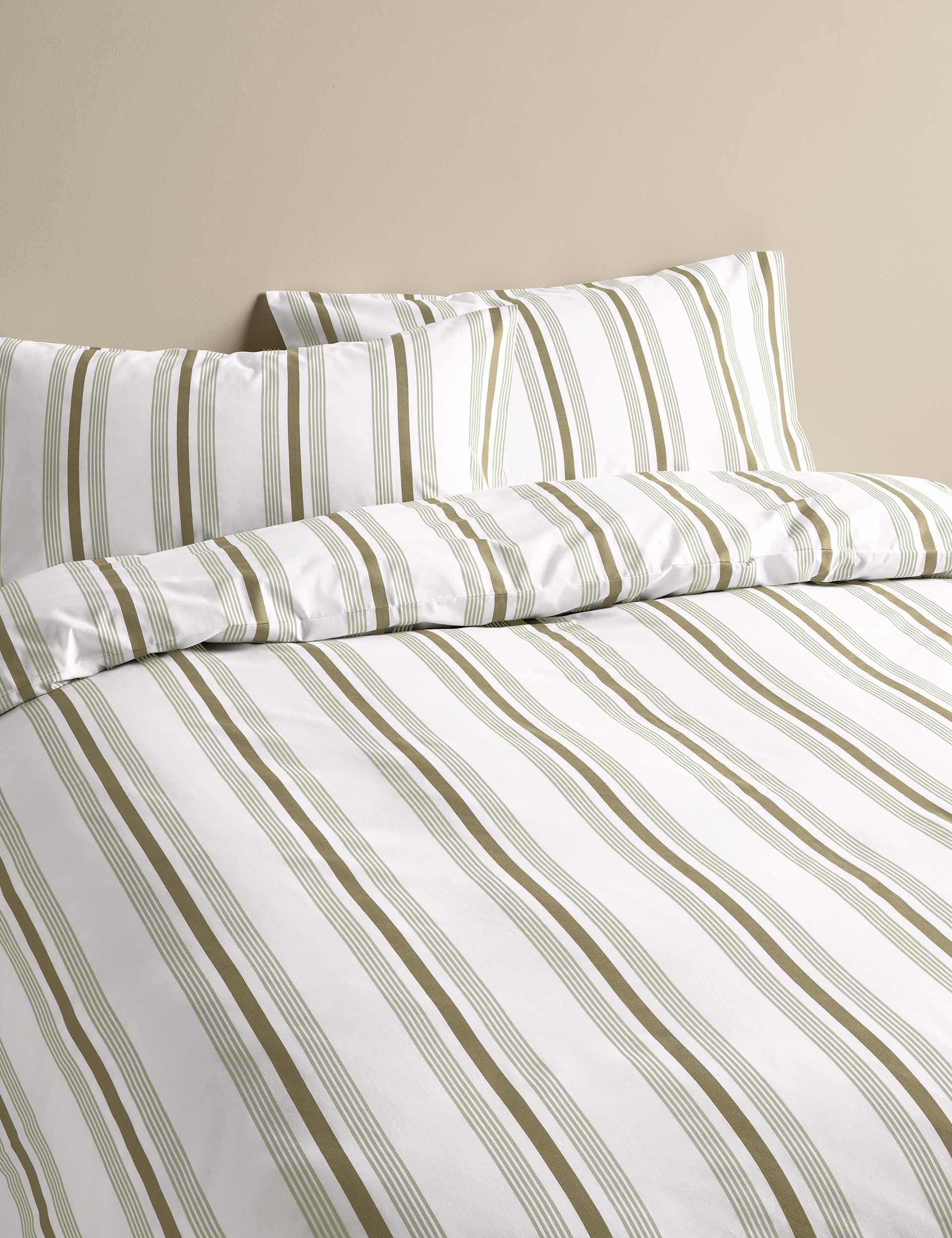 Pure Cotton Striped Bedding Set
