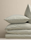 Cotton blend stripe bedding set, UK version