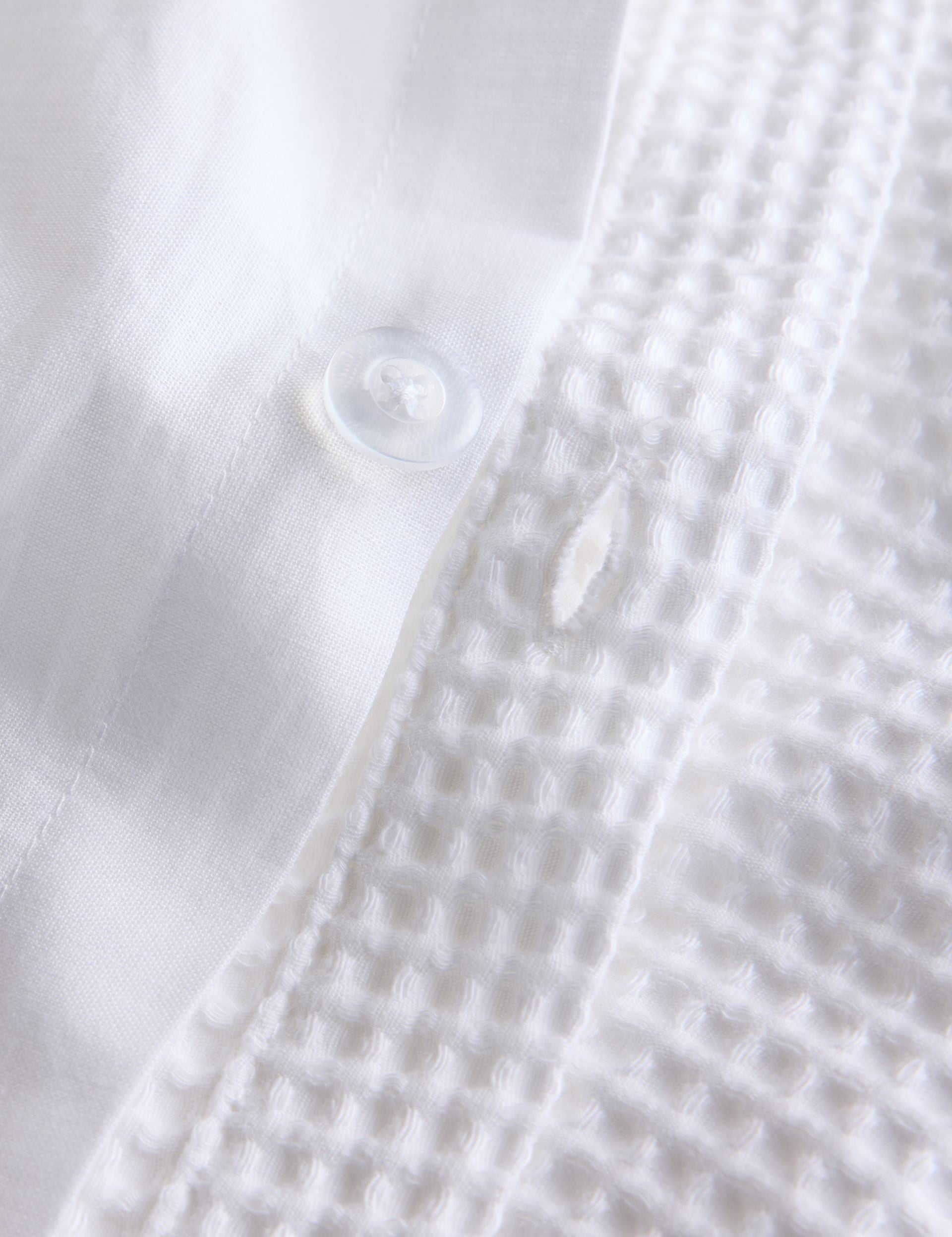 Washed Cotton Waffle Bedding Set
