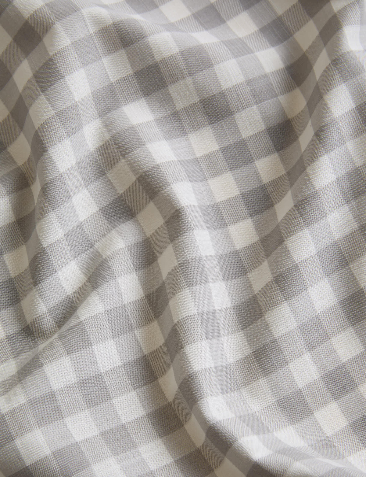 Pure Cotton Gingham Reversible Bedding Set