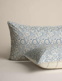 Cotton Rich Woodblock Floral Bedding Set