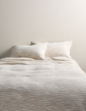 Zebra jacquard pure cotton bedding set with StayNew technology (British brand)