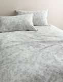 Cotton rich trailing floral bedding set, imported from the UK