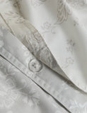 Cotton rich trailing floral bedding set, imported from the UK