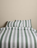 M&S Pure Cotton Signature Stripe Bedding Set