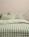 M&S Pure Cotton Gingham Bedding Set