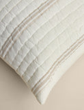 Pure Cotton Striped Cushion, UK version