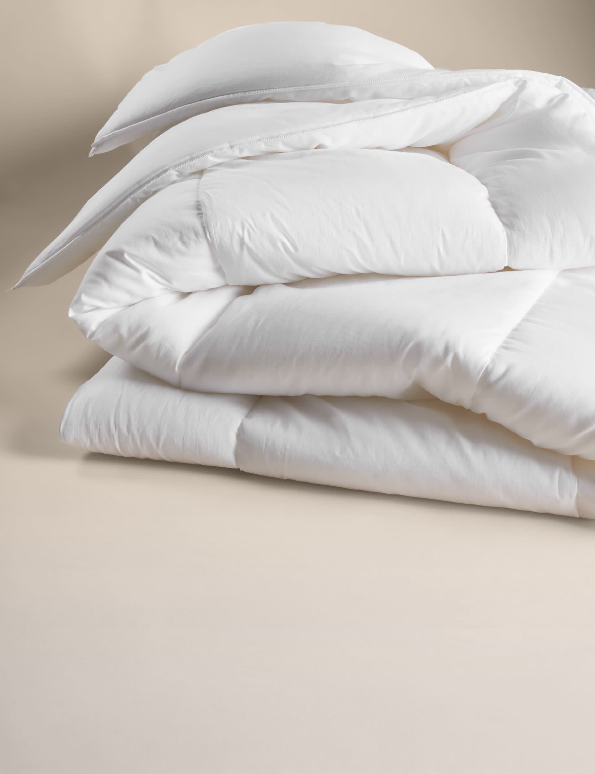 Stay Cool 10.5 tog duvet with cotton cover - British product