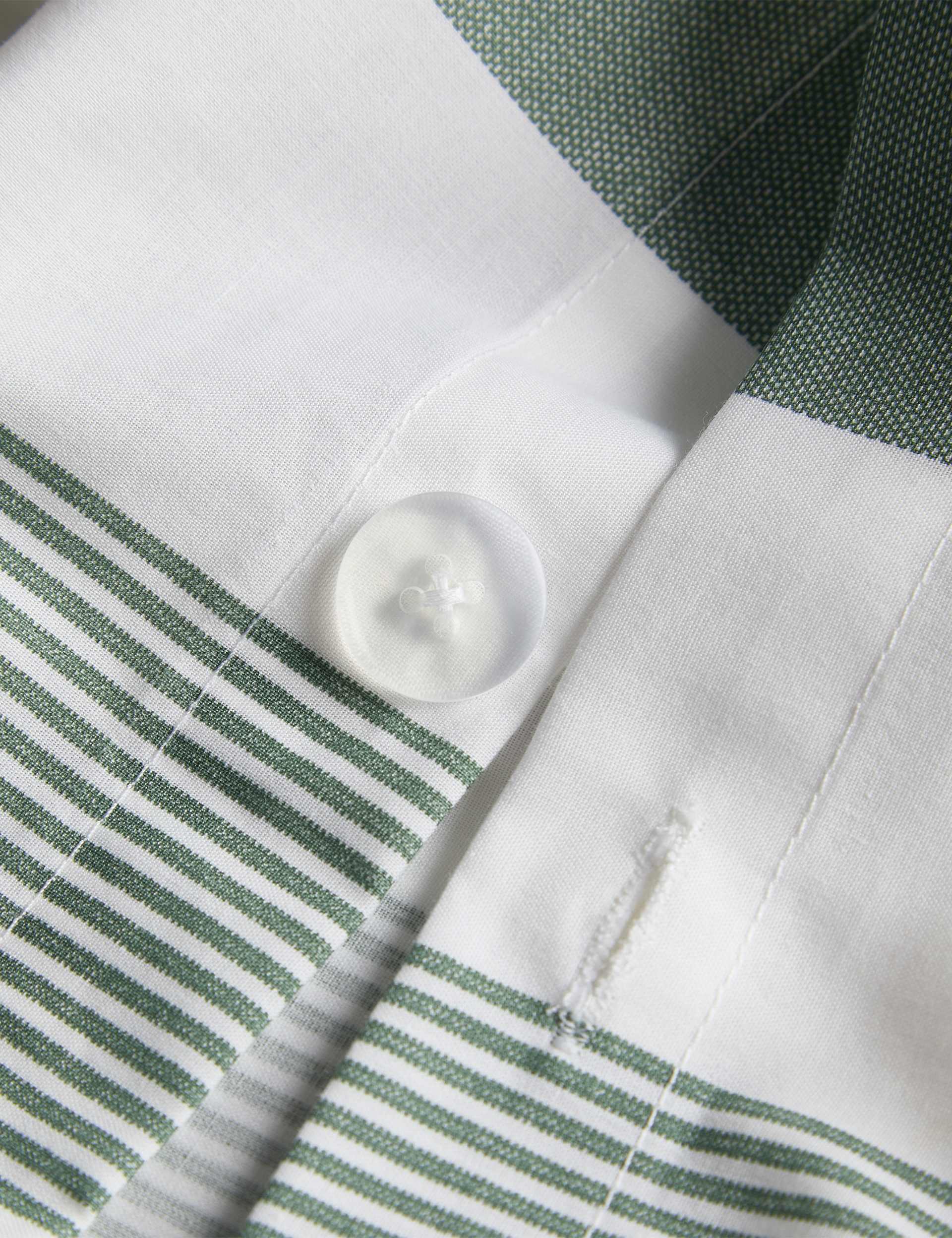 Hadley Striped Cotton Bedding Set Single, imported from the UK