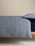 M&S X Fired Earth Kanbina dobby jacquard pure cotton bedding set, UK version