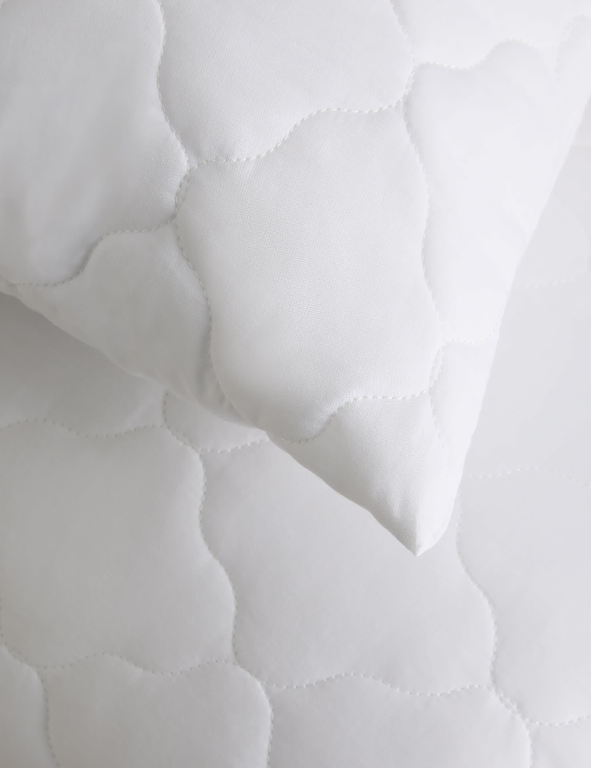 Quilted waterproof pillow protectors set of 2, imported from the UK