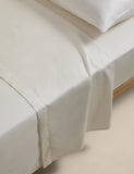 Egyptian cotton 400 thread count silky flat sheet (British brand)