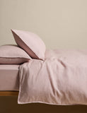 Pure linen bedding set with duvet cover and pillowcase - British product