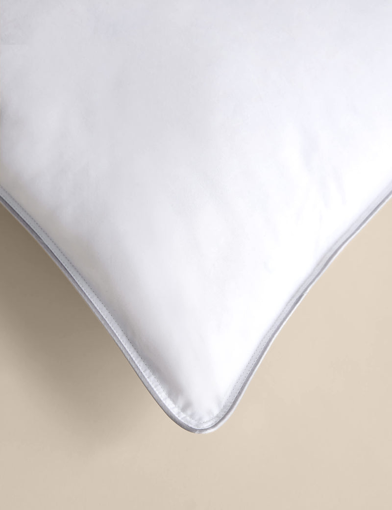 Down rich medium pillows two pack - British product