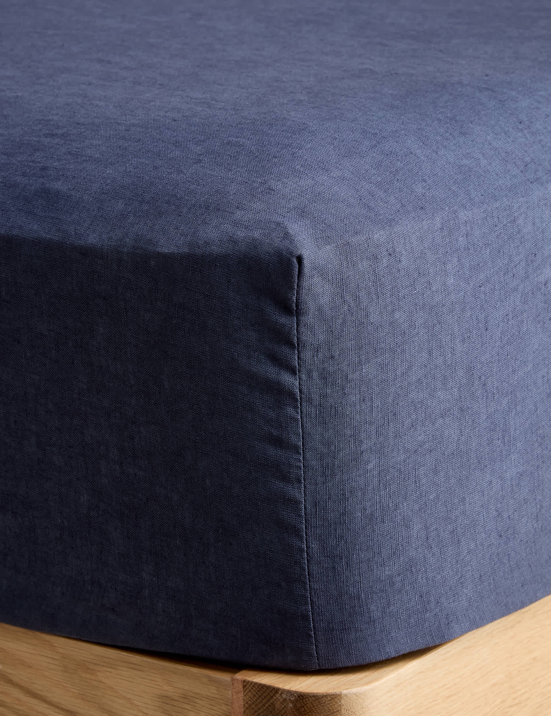 Pure Linen Deep Fitted Sheet