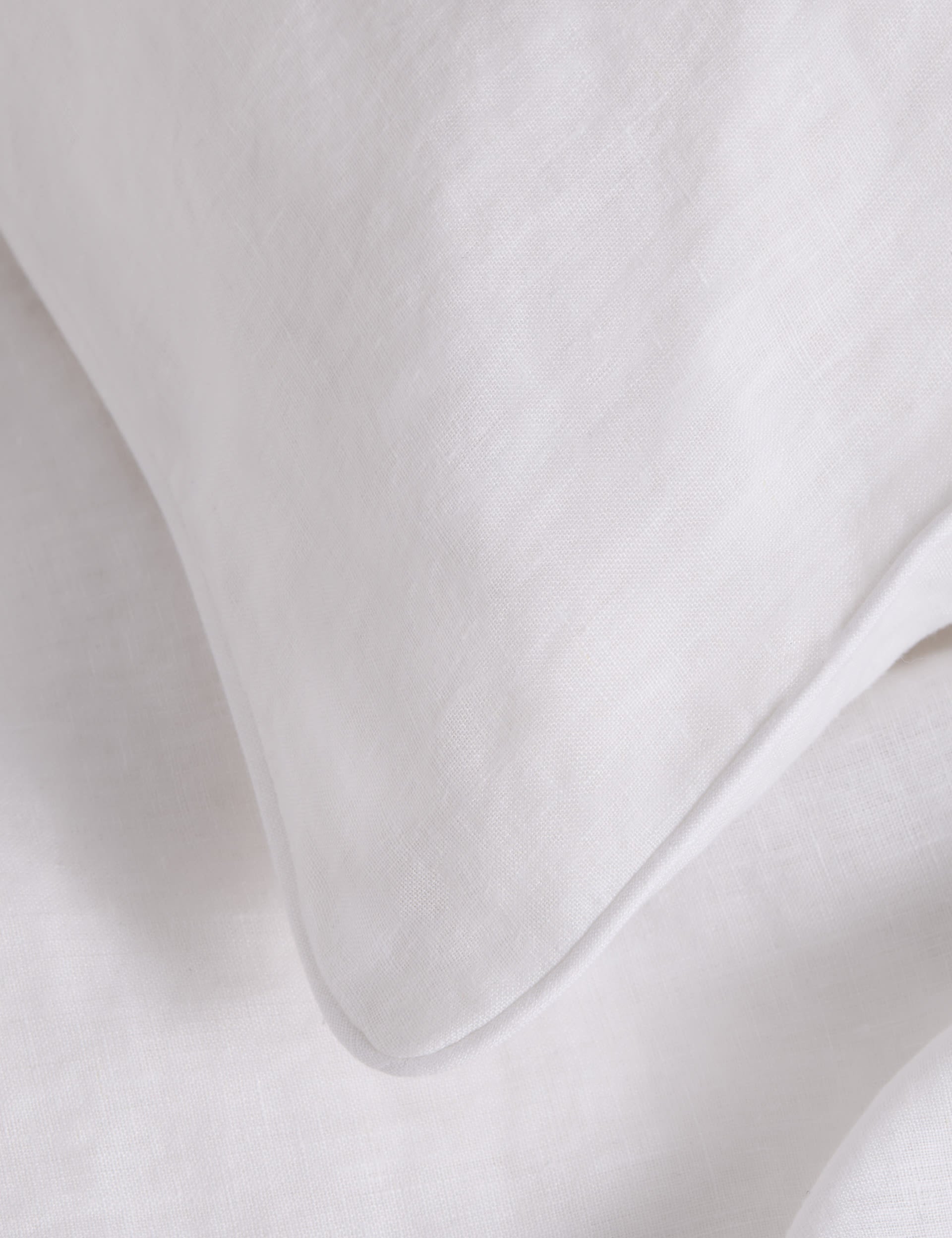 M&S 2 Pack Pure Linen 190gsm Pillowcases