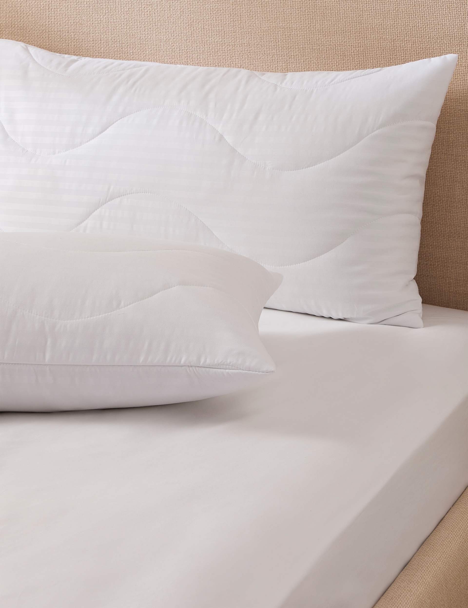 Washable King Size Pillow Protectors Pack of 2 (British brand)