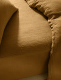 Pure Cotton Muslin Deep Fitted Sheet