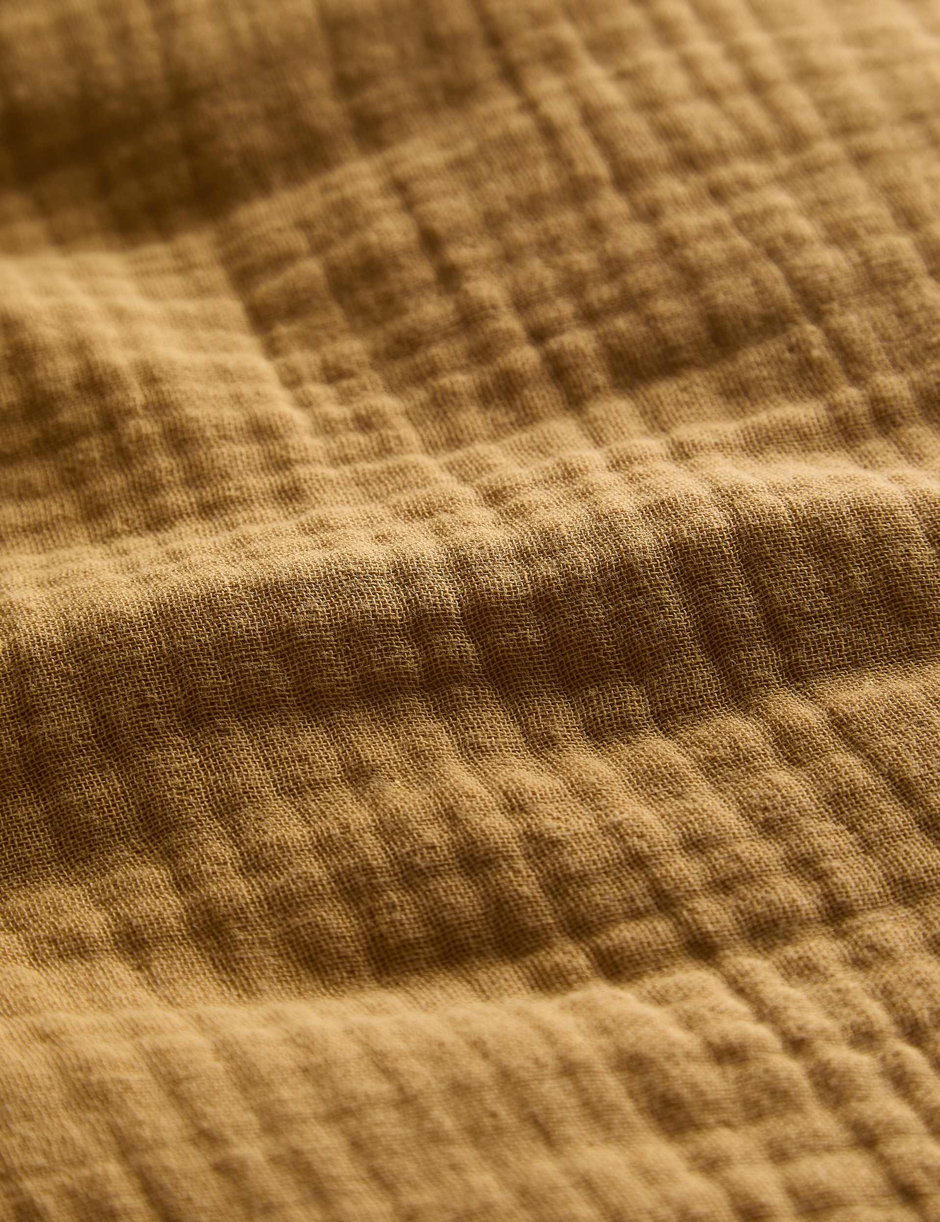 Pure Cotton Muslin Deep Fitted Sheet