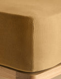Pure Cotton Muslin Deep Fitted Sheet