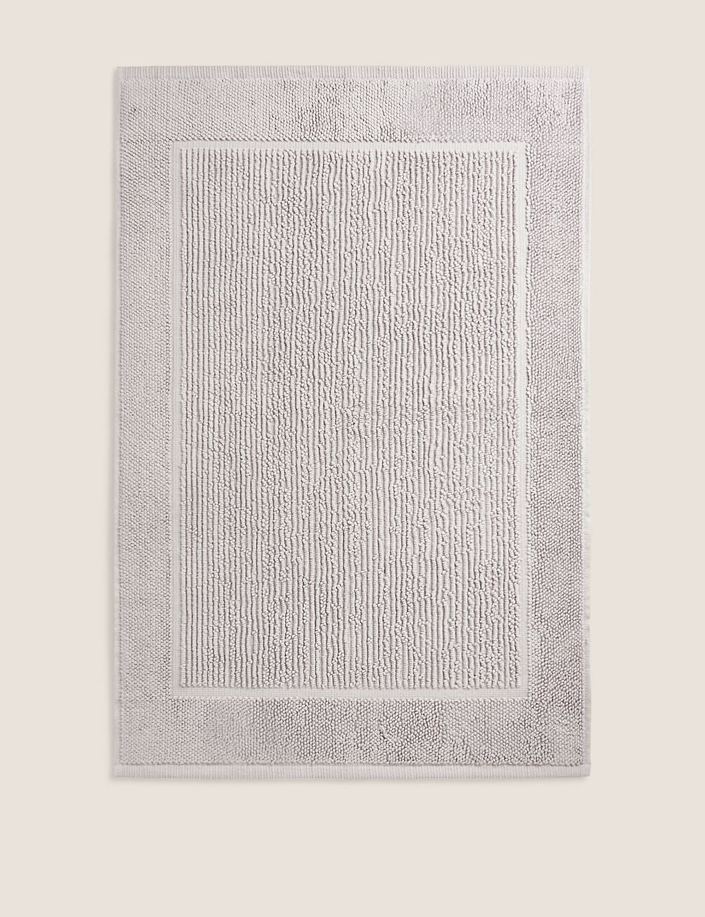 Pure Cotton Textured Bath Mat GOODS M&S   