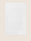 Pure Cotton Textured Bath Mat GOODS M&S   