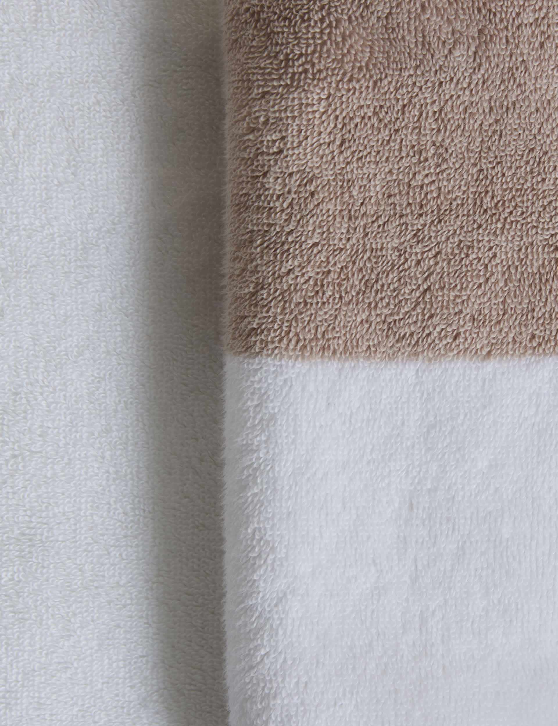 M&S X Kelly Hoppen Turkish Cotton Central Band Towel