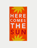 Pure Cotton Sun Slogan Beach Towel GOODS M&S   