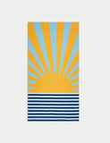 Pure Cotton Printed Beach Towel GOODS M&S   