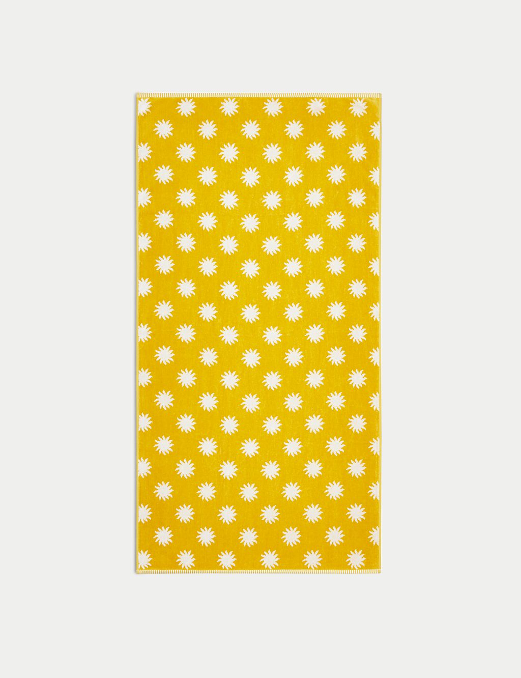 Pure Cotton Sun Print Beach Towel GOODS M&S   