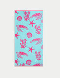 Pure Cotton Turtles Beach Towel GOODS M&S   