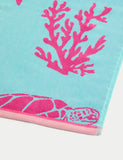 Pure Cotton Turtles Beach Towel GOODS M&S   