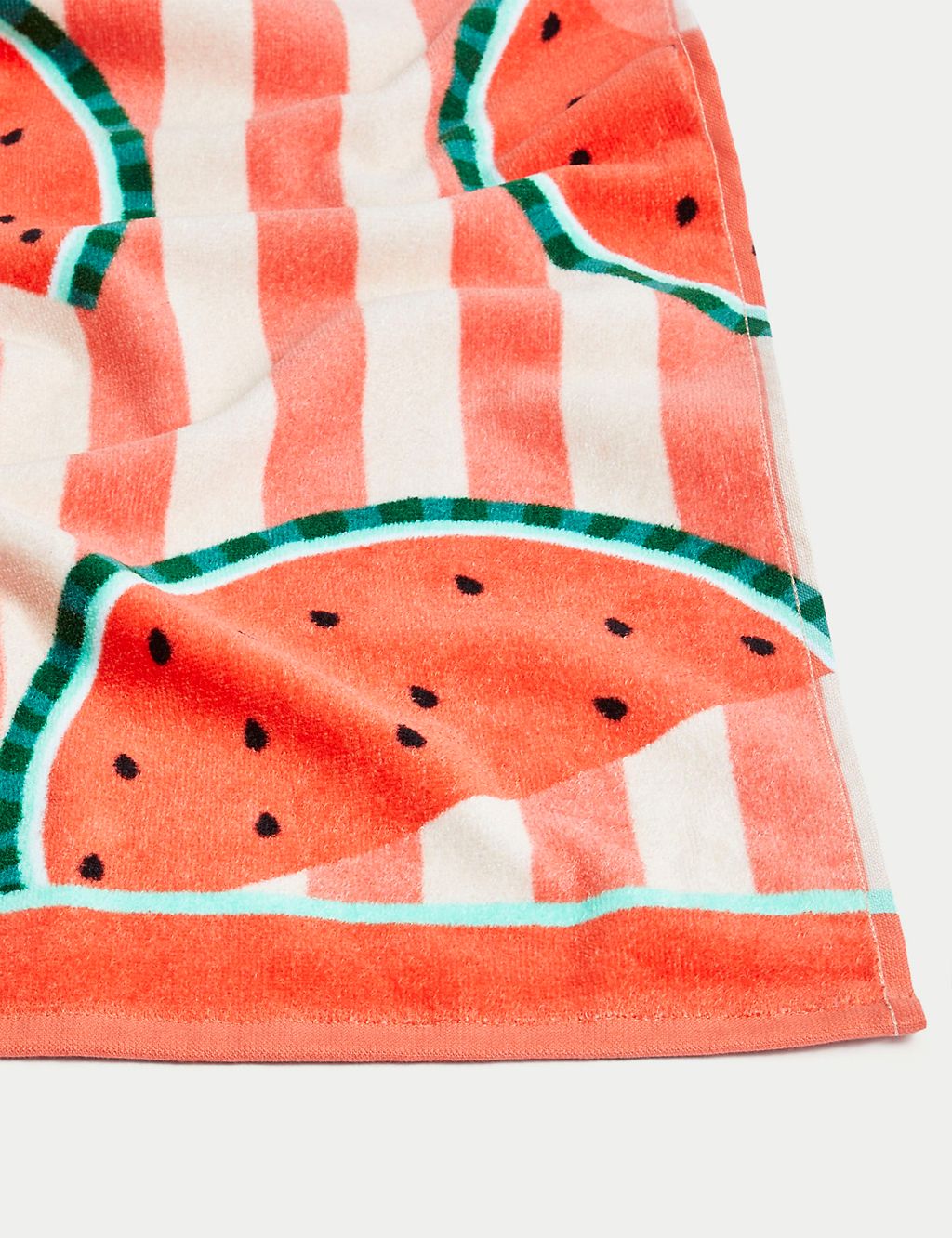 Pure Cotton Watermelon Beach Towel GOODS M&S   