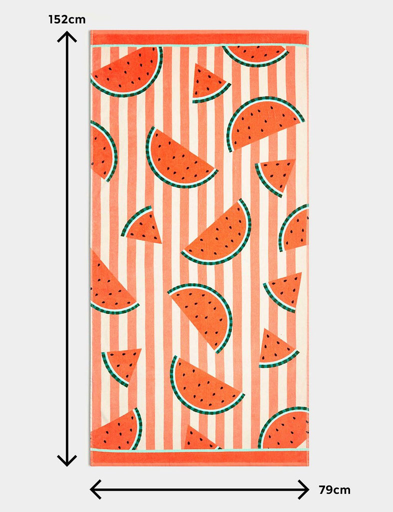 Pure Cotton Watermelon Beach Towel