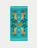 Pure Cotton Mythical Tiger Beach Towel GOODS M&S   