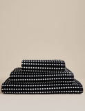 Pure cotton spotty striped towel 500 GSM - British product