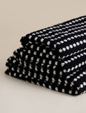 Pure cotton spotty striped towel 500 GSM - British product
