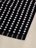 Pure cotton spotty striped towel 500 GSM - British product