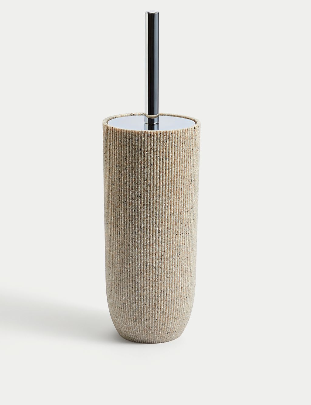 Natural Stone Effect Toilet Brush Holder GOODS M&S   