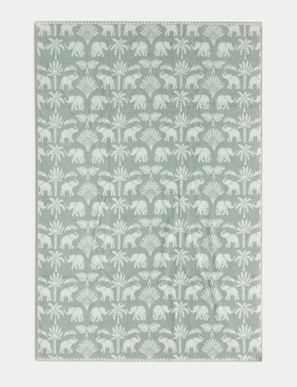 Pure Cotton Elephant Palm Towel GOODS M&S   