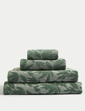 Pure Cotton Leaves Towel GOODS M&S   