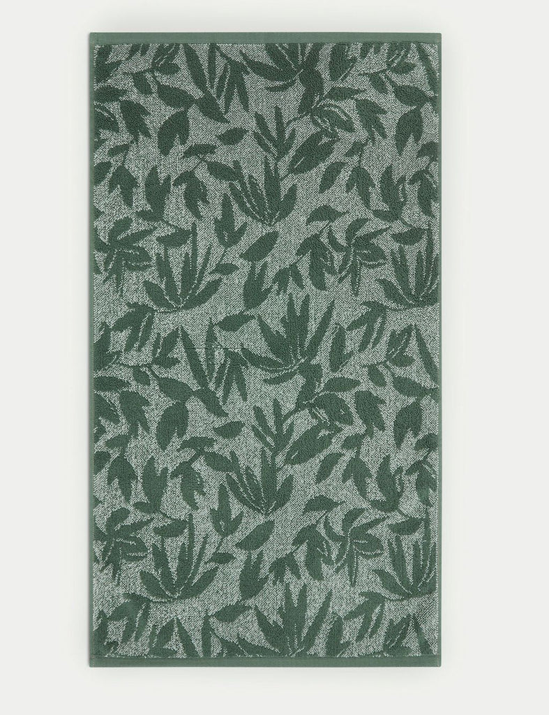 Pure Cotton Leaves Towel