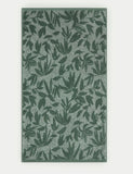 Pure Cotton Leaves Towel GOODS M&S   