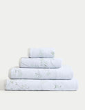 Pure Cotton Blossom Towel GOODS M&S   