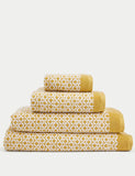 Pure Cotton Repeat Links Towel GOODS M&S   