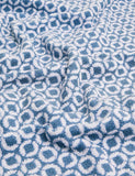 Pure cotton towel with geometric pattern 550 GSM, imported from the UK